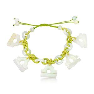 Libra Astrology Handmade Jade Bracelet